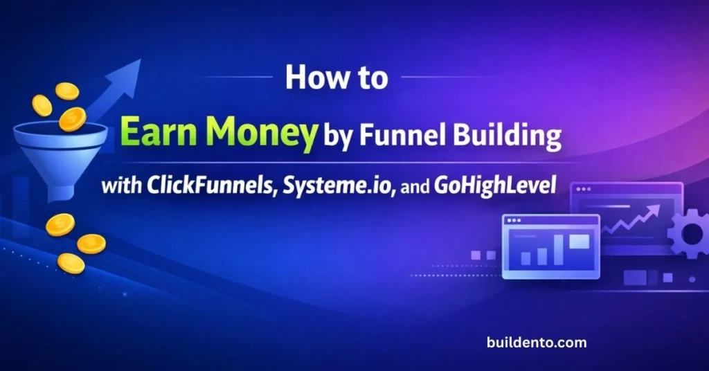 How to Earn Money by Funnel Building with ClickFunnels, Systeme.io, and GoHighLevel