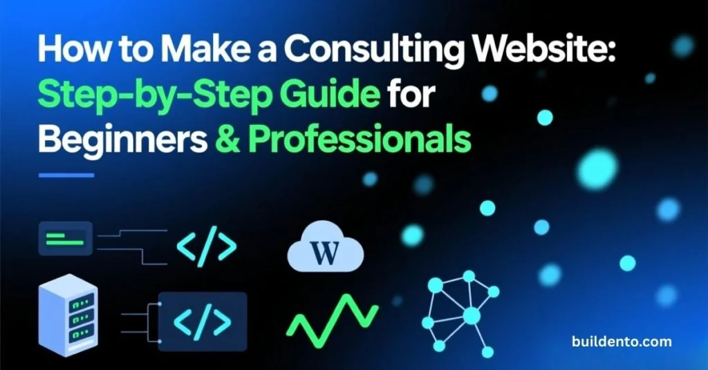 How to Make a Consulting Website Step-by-Step Guide for Beginners & Professionals