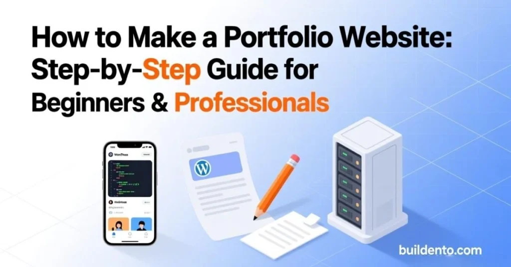 How to Make a Portfolio Website Step-by-Step Guide for Beginners & Professionals
