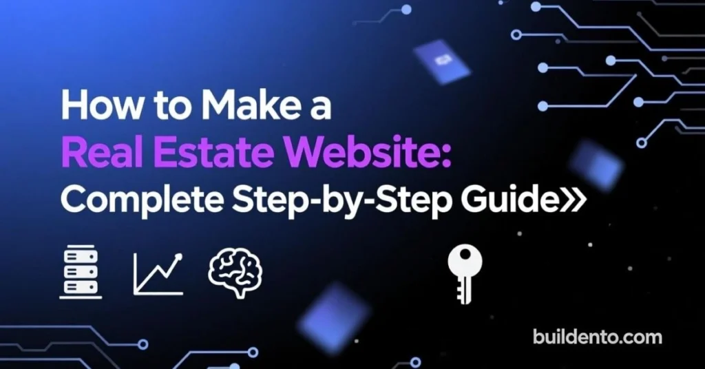 How to Make a Real Estate Website in 2026: Complete Step-by-Step Guide